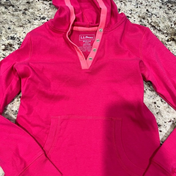 L.L. Bean Other - L.L. Bean Pink Pullover Hoodie
